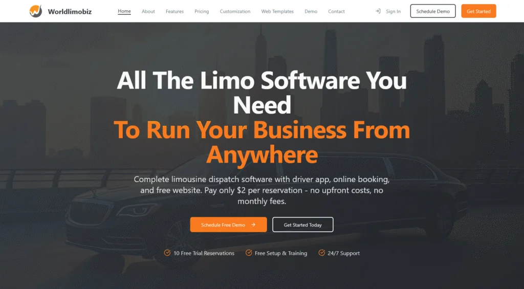 Car booking software solution