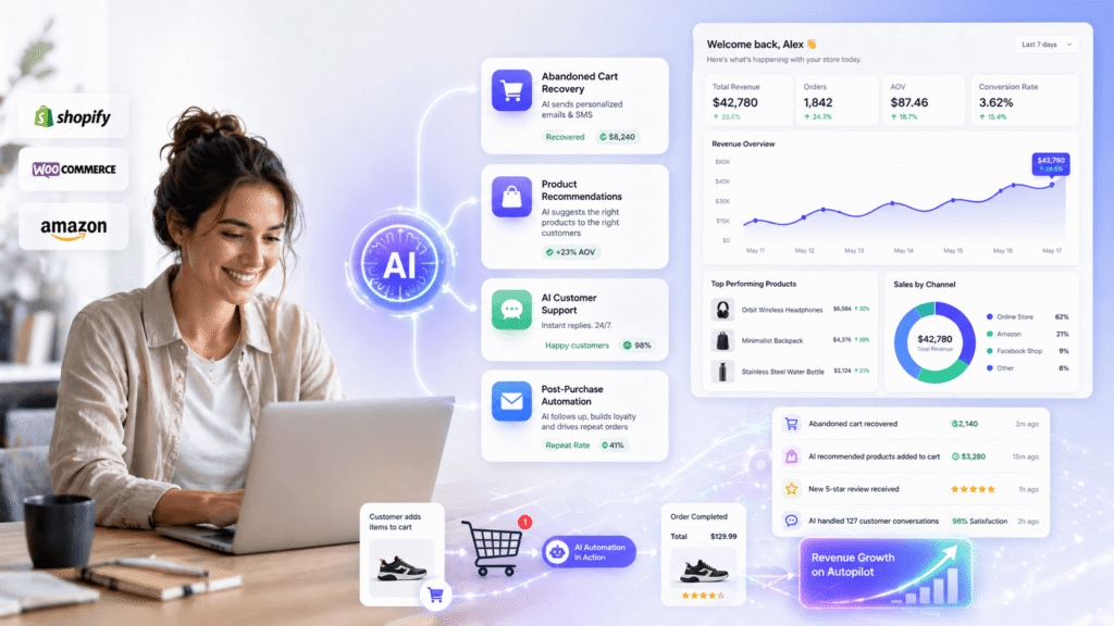 AI grows eCommerce business revenue