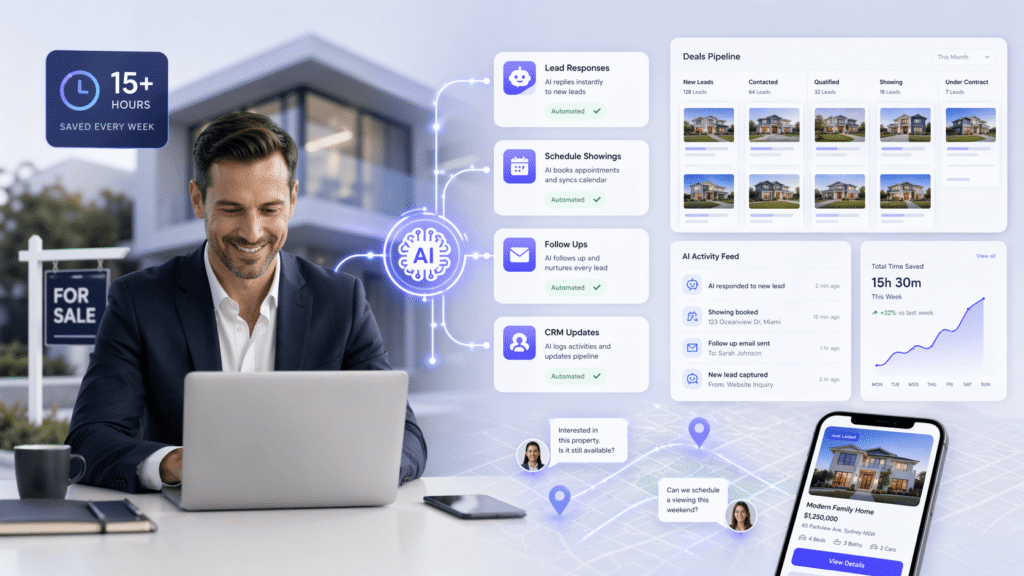 Real Estate Agents & Brokers AI automation for Real Estate Agents & Brokers